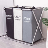Laundry Basket (3-Compartments)