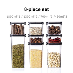 8 Pieces Airtight Food Storage Containers BPA Free