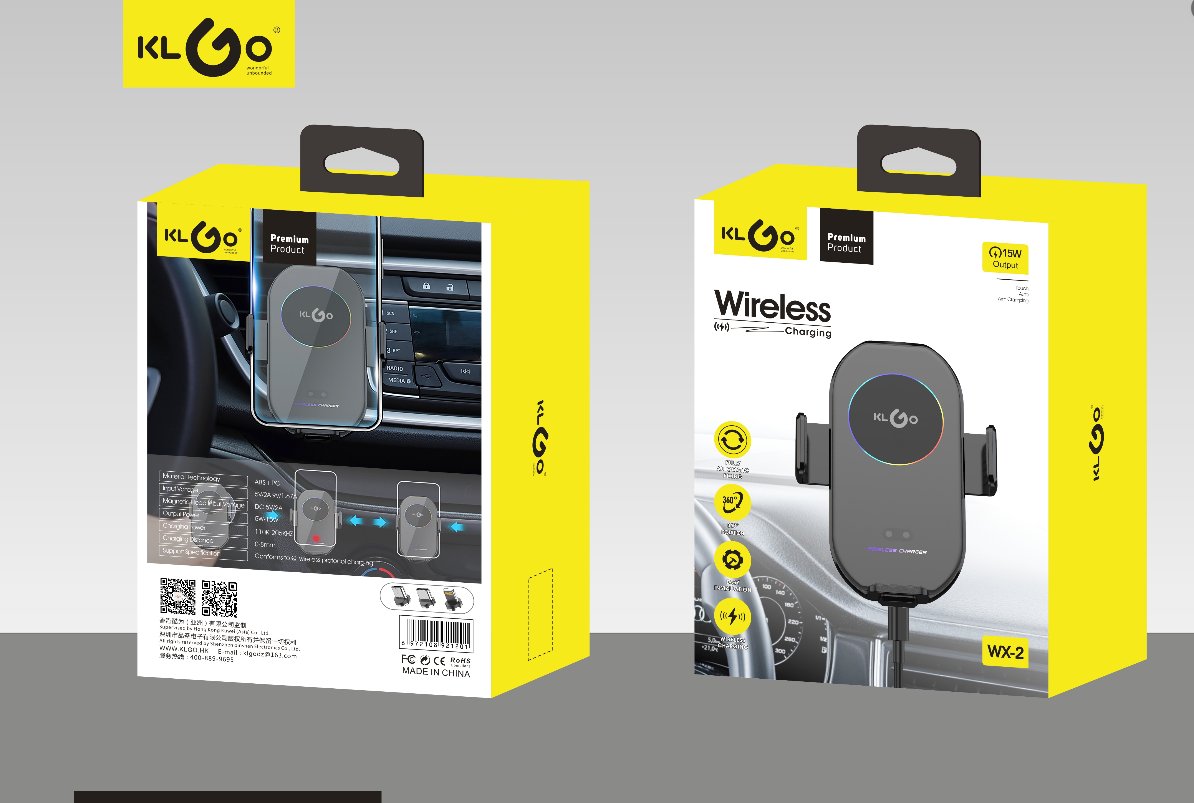 Wireless Car Charger Phone Mount